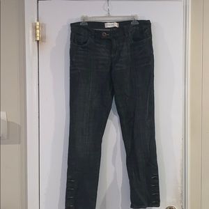 Straight leg jeans